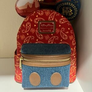 Loungefly DisneyParks Main Attraction Thunder Mountain Railroad Mini Backpack